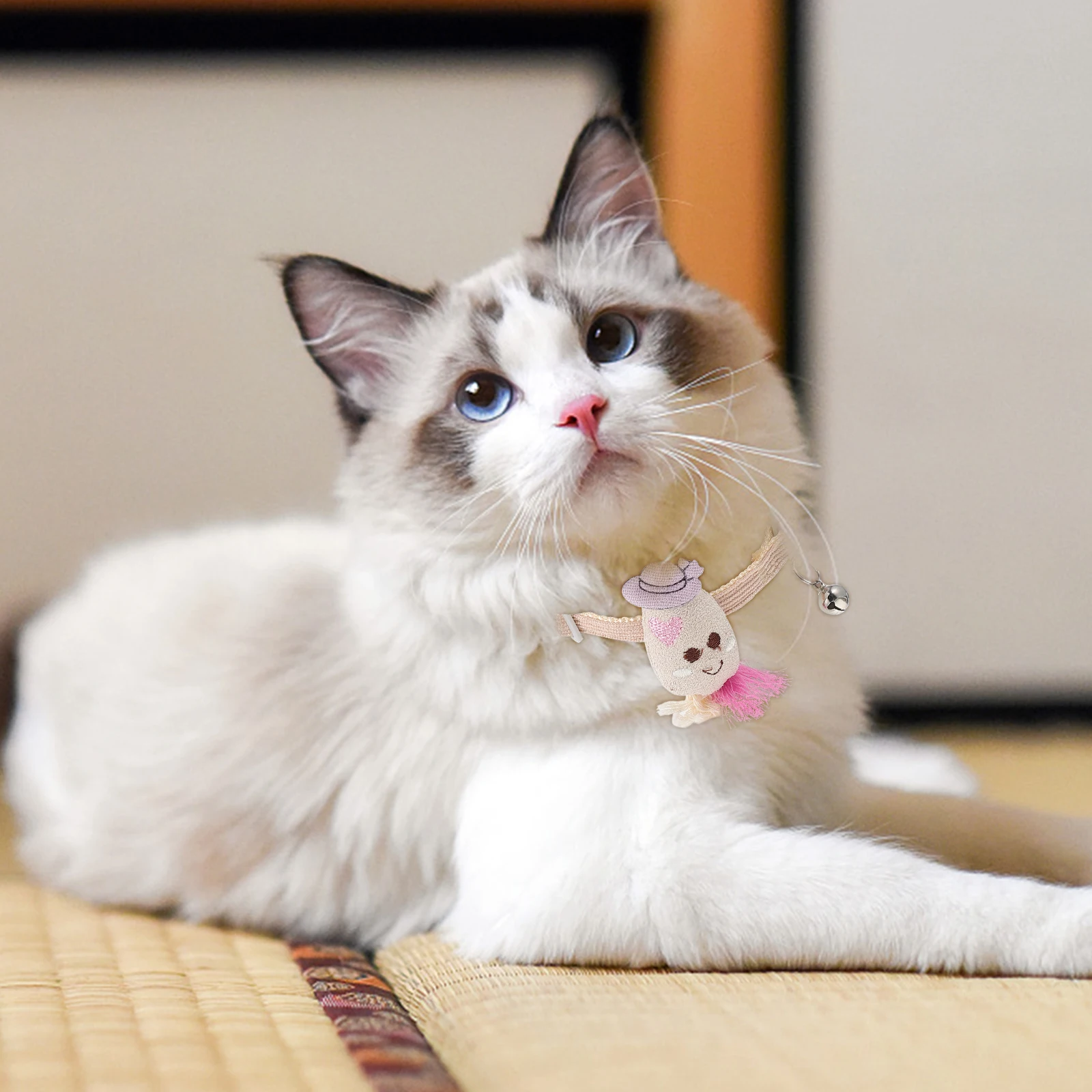 

2 pcs Adjustable Cartoon Dog Collars Carrot Design Pet Collar For Puppy Large Dogs Durable Washable Comfortable Outdoor Training