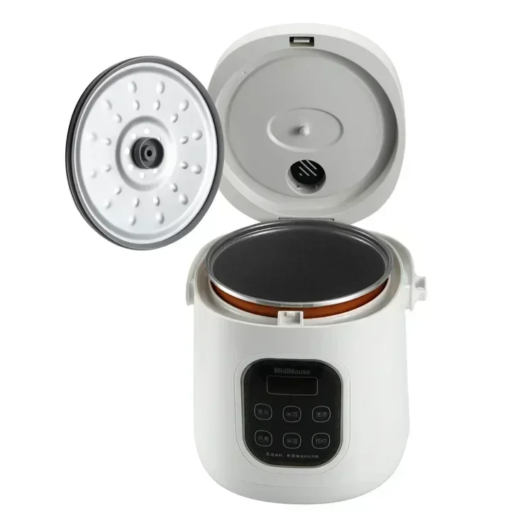 12V 24V Electric Dc Rice Cooker 2 L Car Truck mini rice cooker Multi-functional small electric steamer food truck