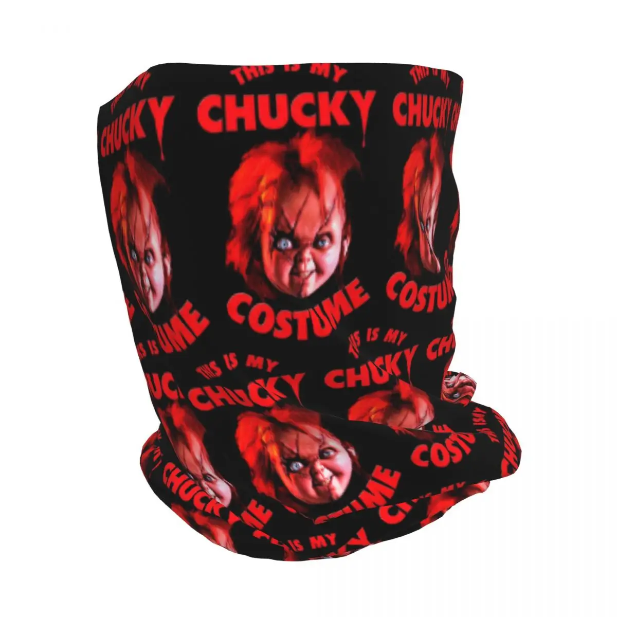 Chucky From Child's Play Bandana Neck Cover Mask Scarf Warm Headwear Beanies Hat for Men Women Adult Winter view 2