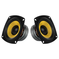 KYYSLB 4 Inch Full Range Speaker Unit 30-80W Home Theater Systems Amplifier LoudSpeaker Car Audio Drive Speakers Unit