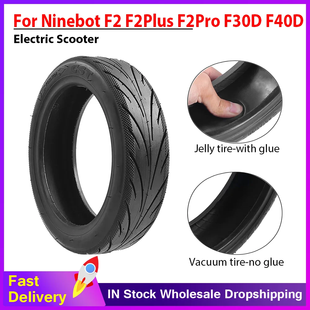 

Бескамерная шина 10x2,5 для скутера Ninebot F2 F2Plus F2Pro F30D F40D, запасные части для переднего и заднего колеса электрического скутера