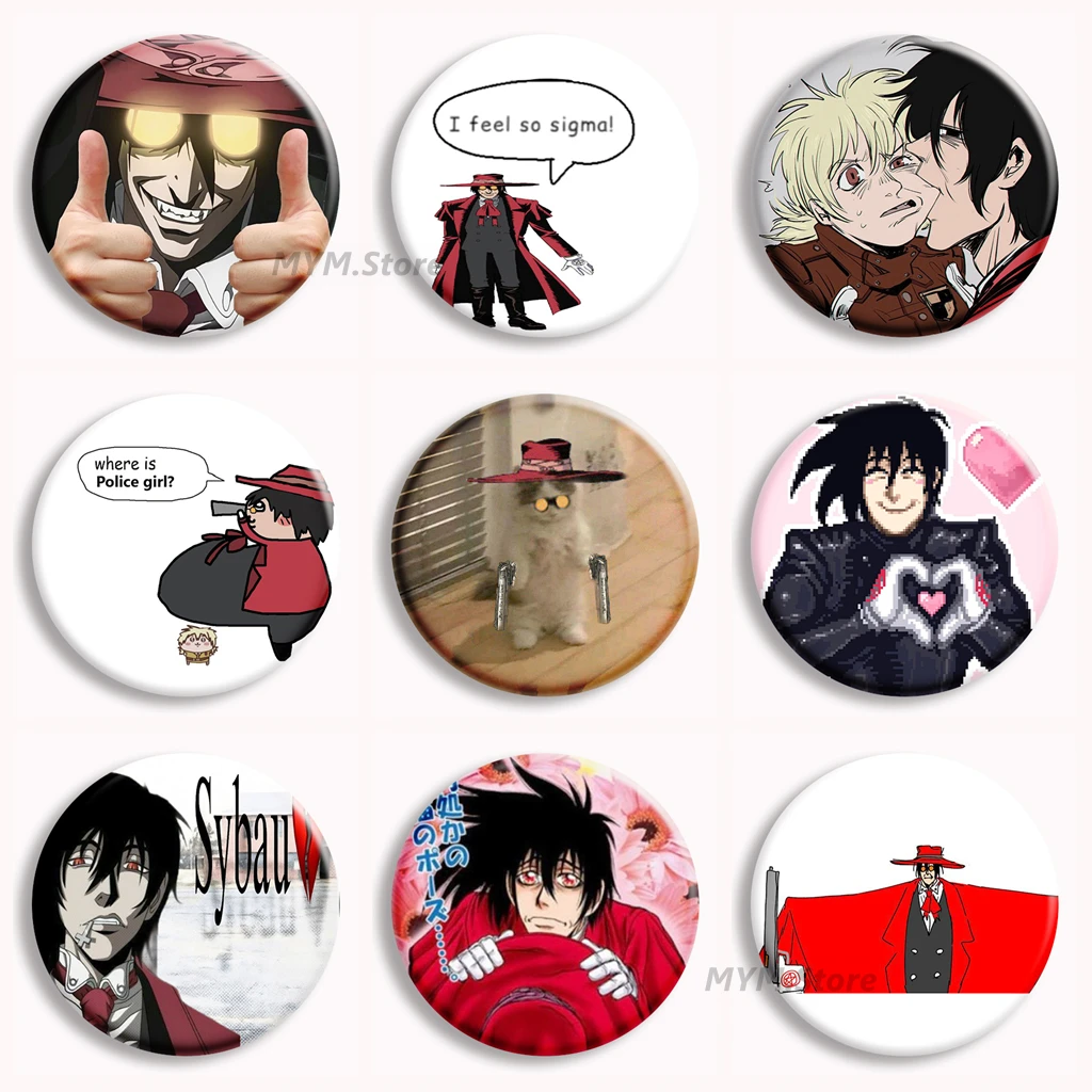 Hellsing Funny: Why This Alucard Meme Brooch Is My Daily Wear Secret Weapon