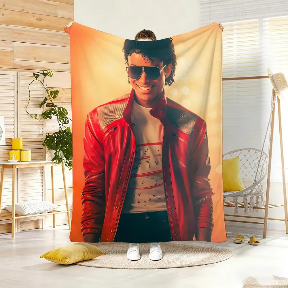 KPop M-Michael Jackson leichte 240g Flanelldecke, weich, hautfreundlich für die Sommerkühlung – Detail 13