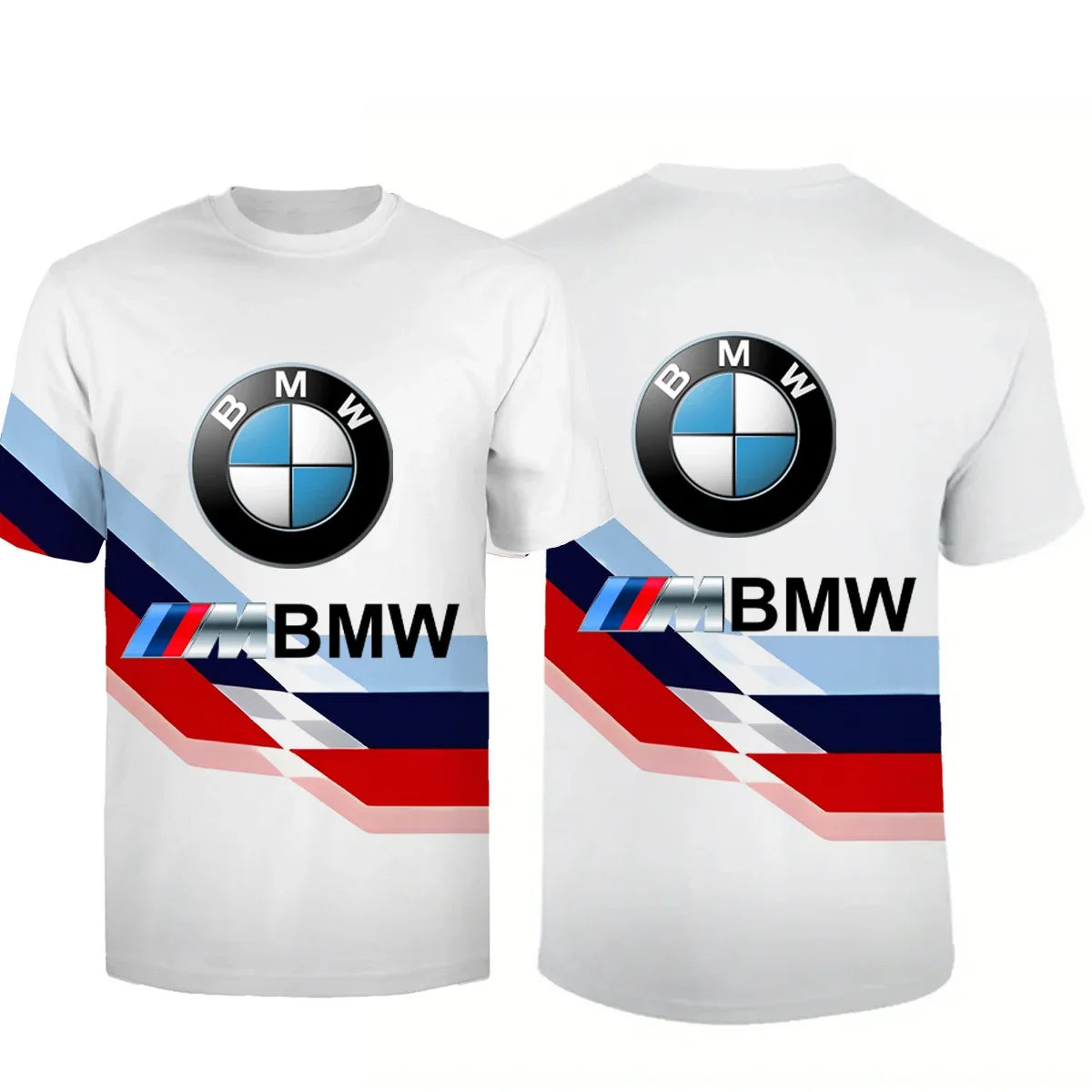 

Summer 3D printed racing life off-road motorcycle short sleeved T-shirt BMW motorcycle suit sports sweatshirt racing suit shirt