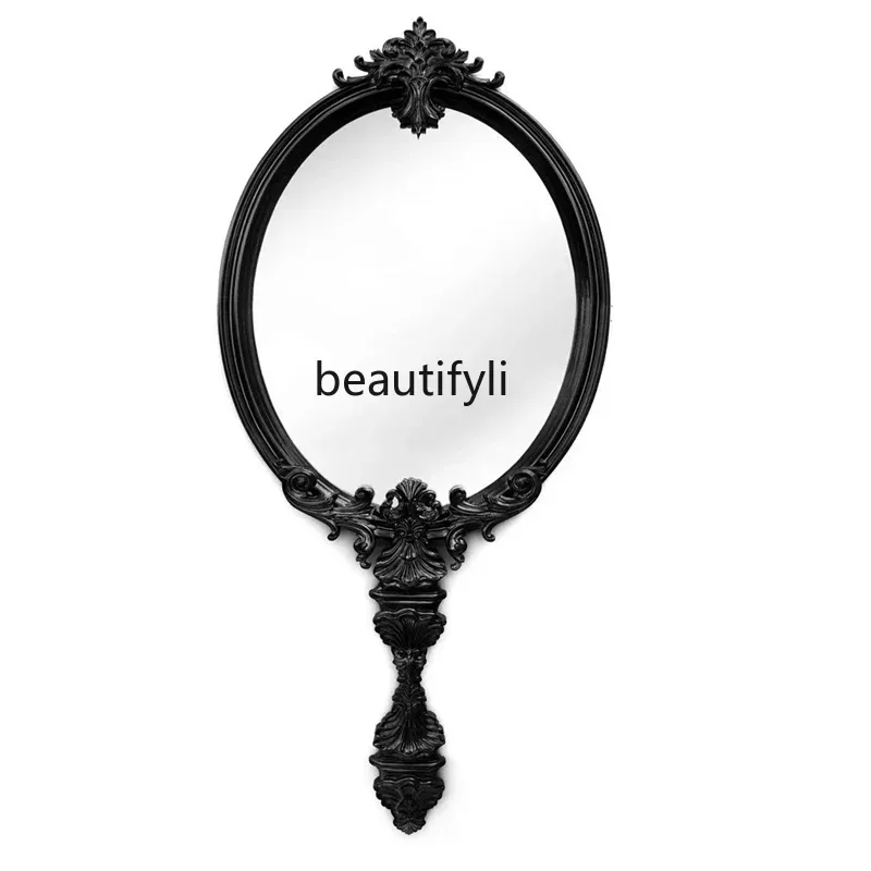 ss 8350French wall-mounted dining side decorative mirror American, guest dining room wall art mirror Creative wall decoration mi