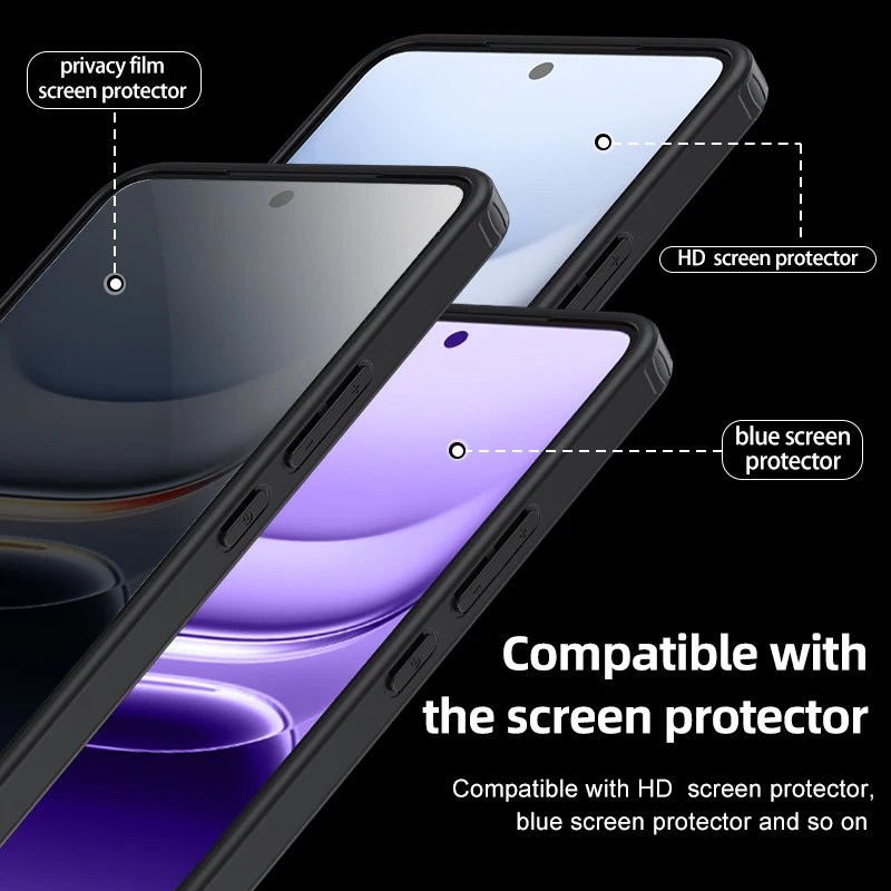 Per IQOO 12 13 Custodia per telefono con bordo magnetico in silicone morbido Adsorbimento di ricarica wireless Custodie per cover posteriore per PC opaca antiurto