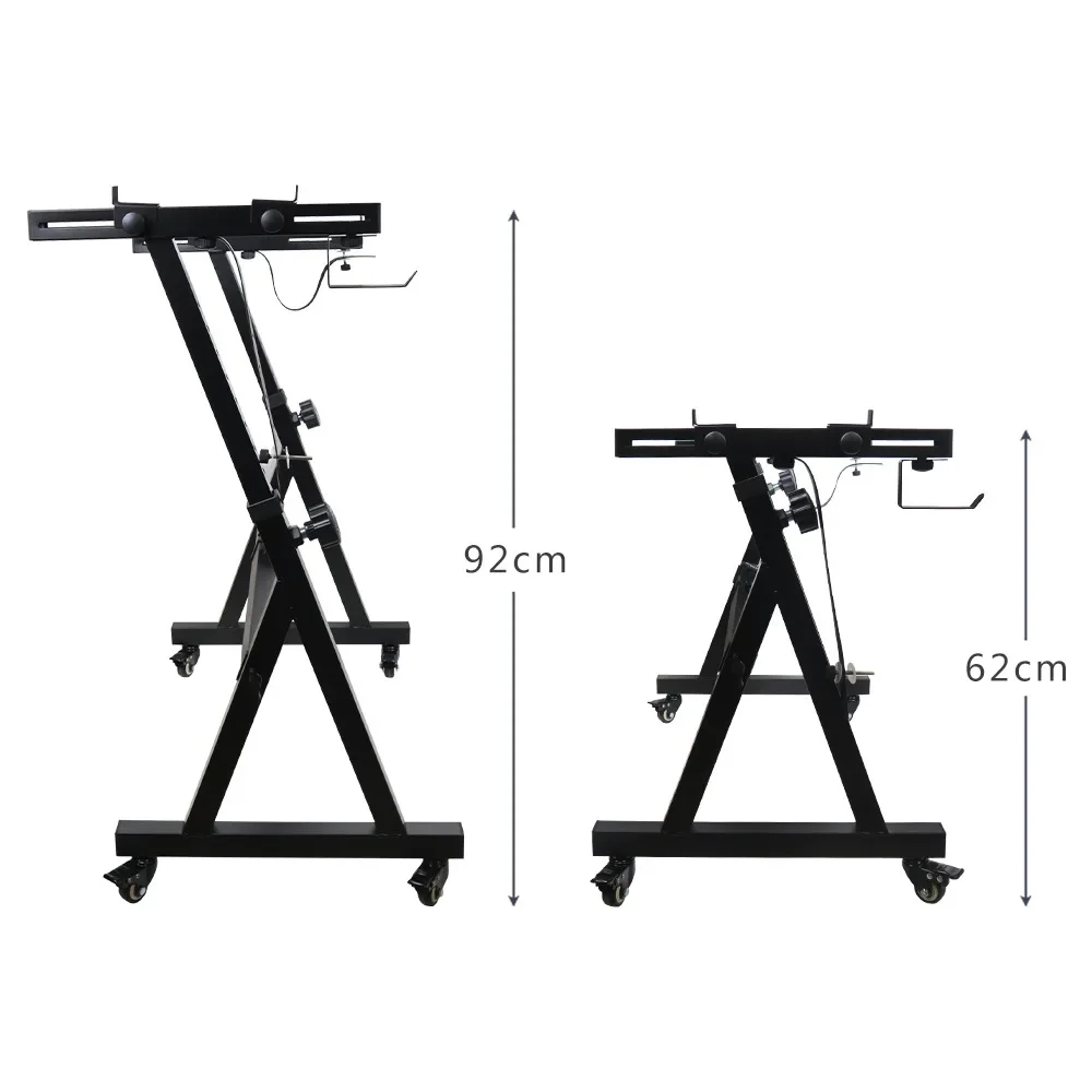 حامل لوحة مفاتيح Premium Z Style لعام 2025، حامل بيانو عالمي قابل للتعديل مع عجلات قفل