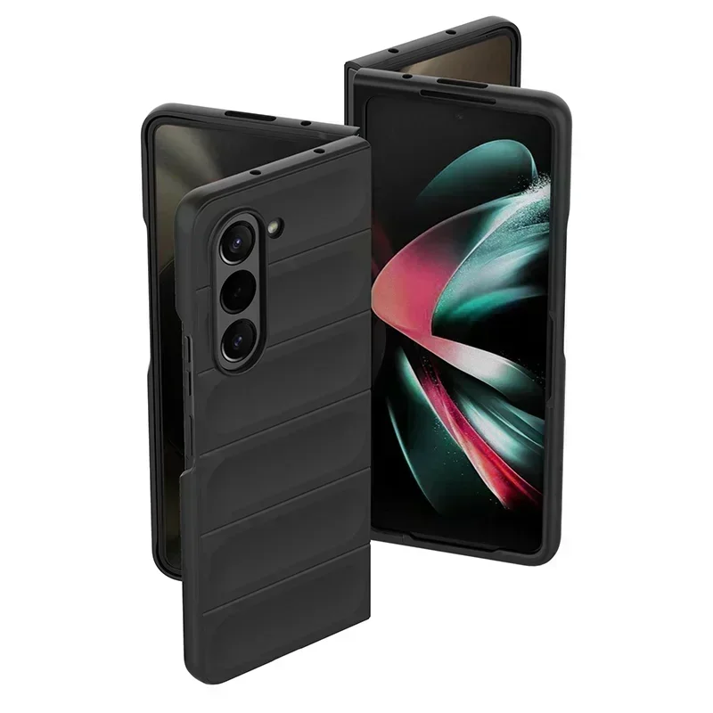 Ultra Slim Case for Samsung Galaxy Z Fold 8 Ultra Z Fold 7 6 5 4 Z Flip 8 7 6 5 4  Liquid Silicone Shockproof Armor Back Cover