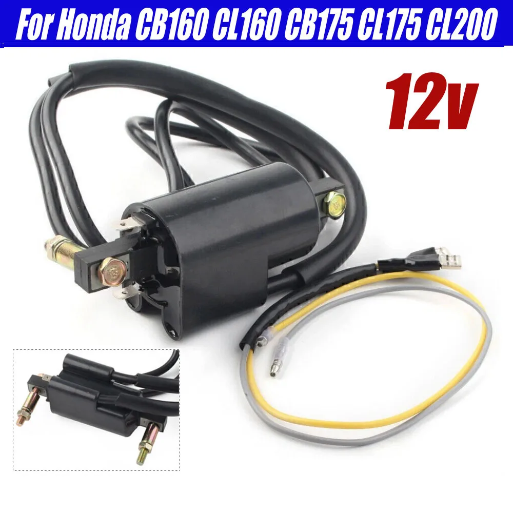 Módulo de bobina de encendido, cables de enchufe doble para Honda CB160 CL160 CB175 CL175 CL200 30500-216-405 # 30500-216-000 30400-306-673