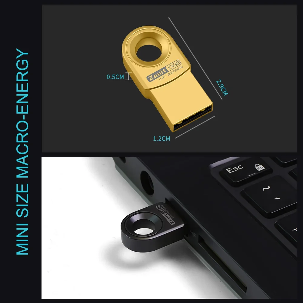 Zsuit  1pc Mini USB Sticks 4GB Creative Memory Disk 16G 32GB USB Flash Drive 64G Gift U Stick Waterproof U Disk
