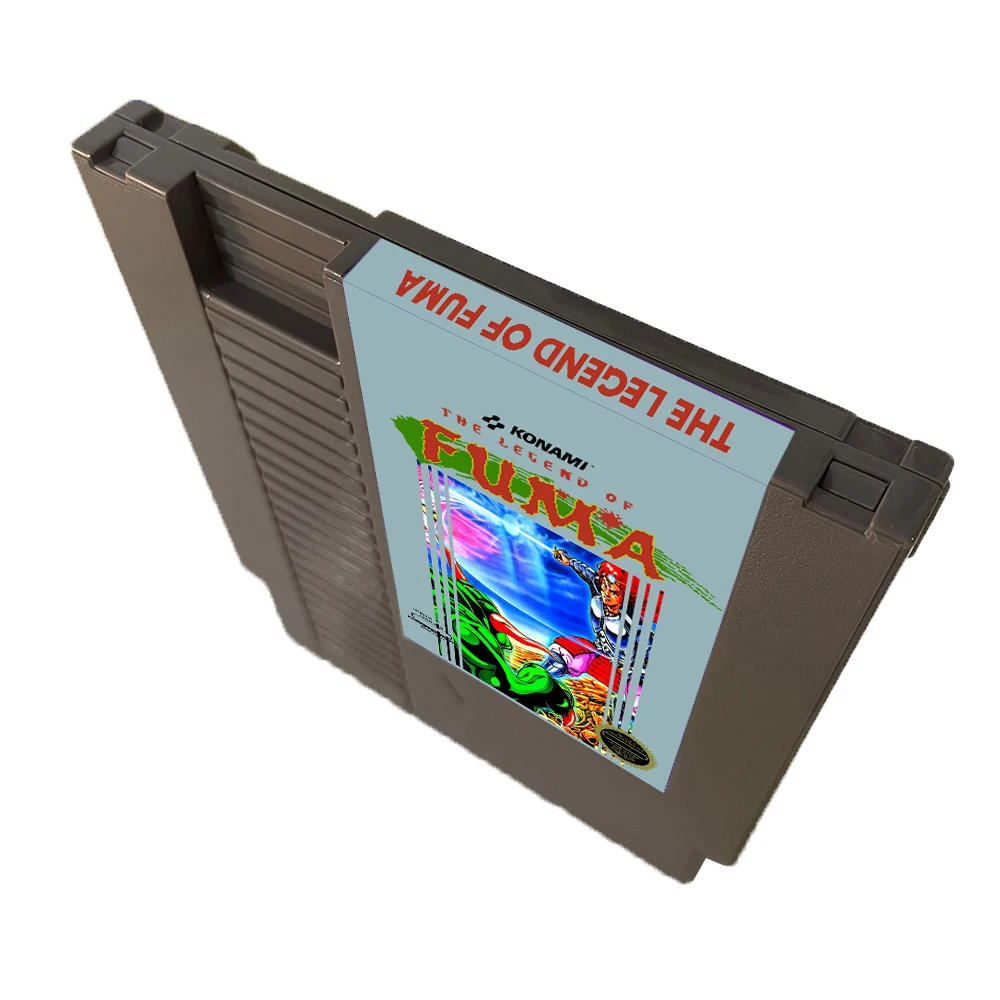 The Legend of Fuma NES Rom Hack - 8 بت 72 دبابيس بطاقة الألعاب PAl/NTSC USA VERSION Game Cartridge لوحدة التحكم NES الكلاسيكية - اللغة الإنجليزية