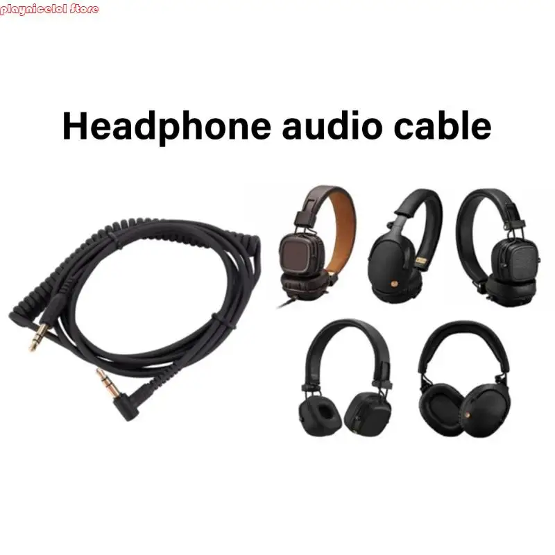 كابل Audios ستيريو E8BA لرصد 2 Major 3 Major 4 سماعات الرأس 3.5 ملم من الذك