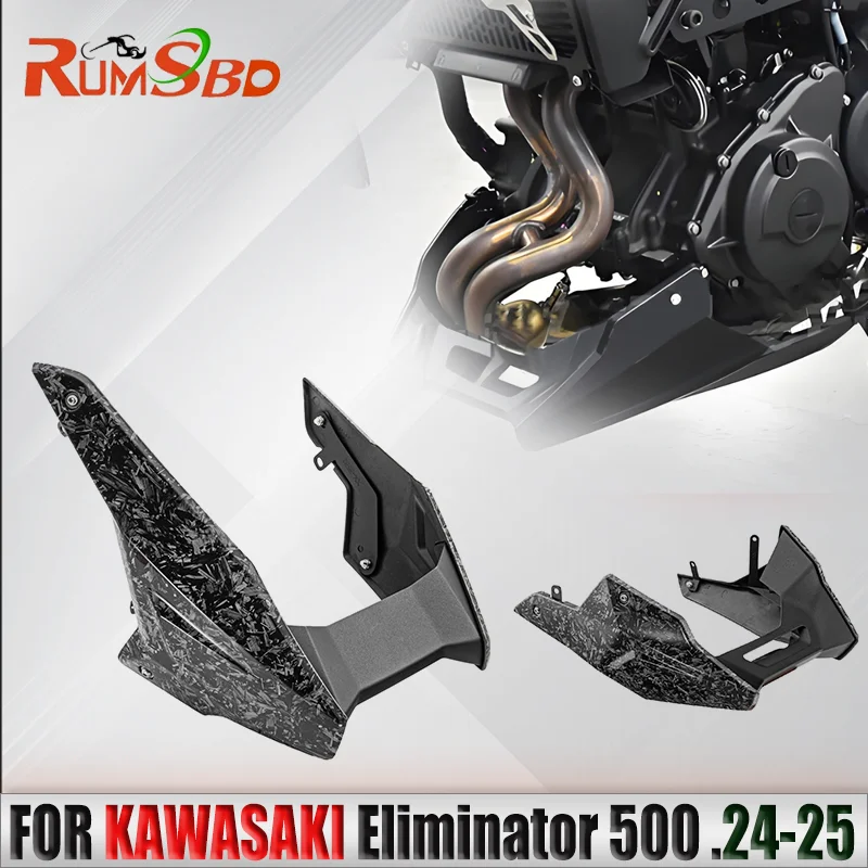 

Motorcycle Belly Pan Lower Engine Chassis Guard Decorate Finish Plate Hornet For Kawasaki Eliminator 500 2024 2025