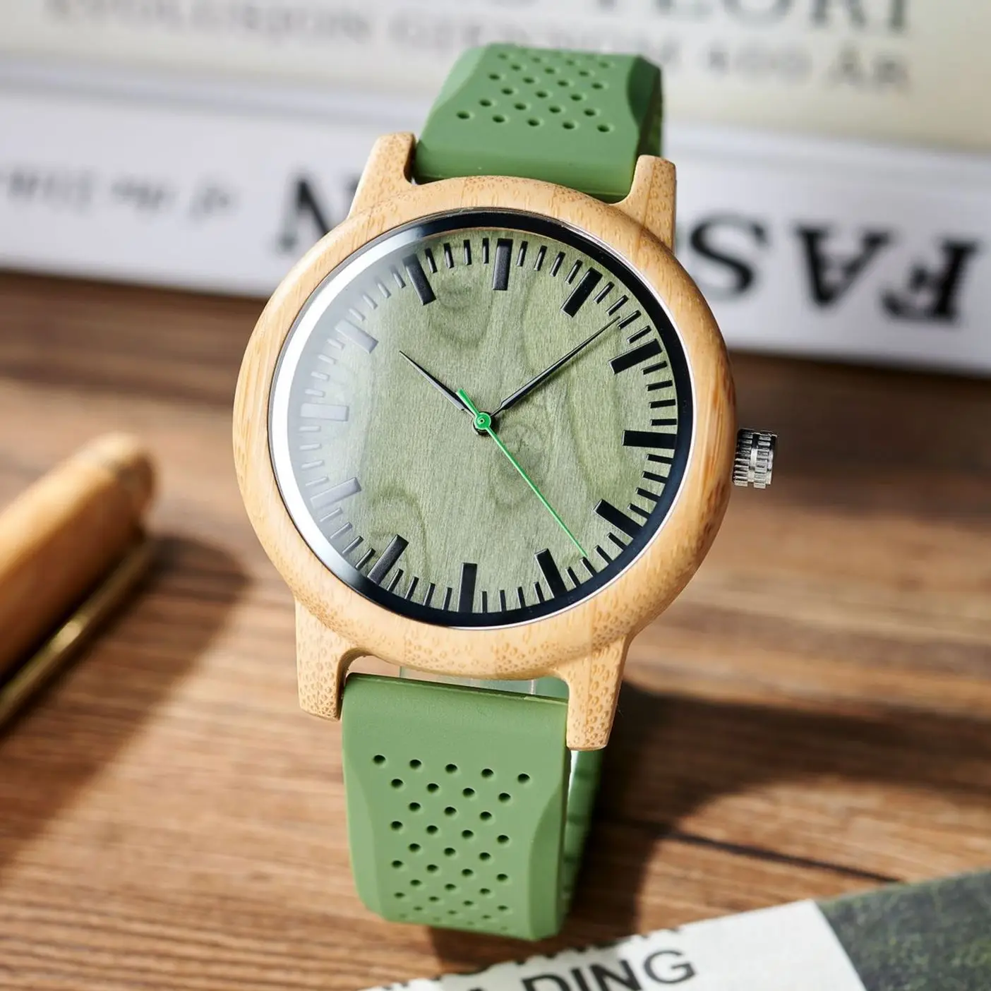 BOBO BIRD Wooden Watches for Men & Women Leather Strap Quartz Watches Support OEM Customized Dropshipping