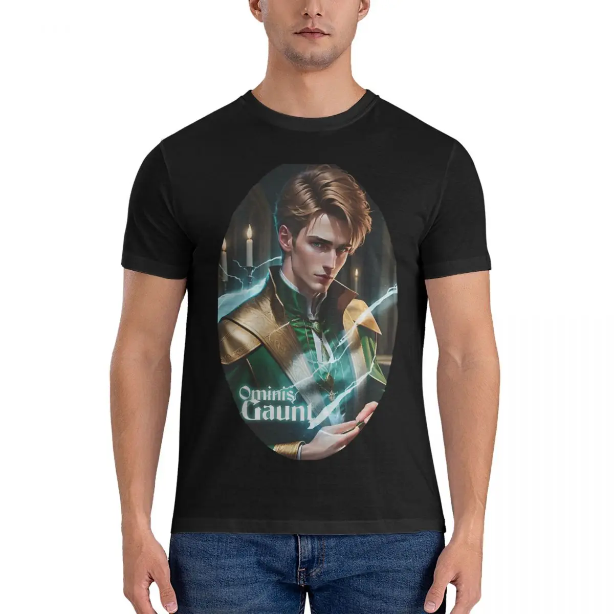 Men T-Shirt Mystical Ominis Gaunt Artwork - A Must-Have Inspired Merchandise Crazy Cotton Tees Short Sleeve Legacy T Shirt