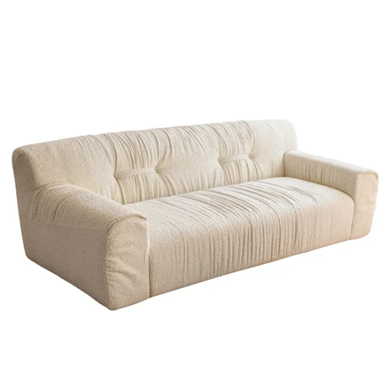 #Double Large Sofa Comfortable Relaxing White Living Room Sofa Chaise Lounge Recliner Muebles Para Salas Modernos Home Furniture