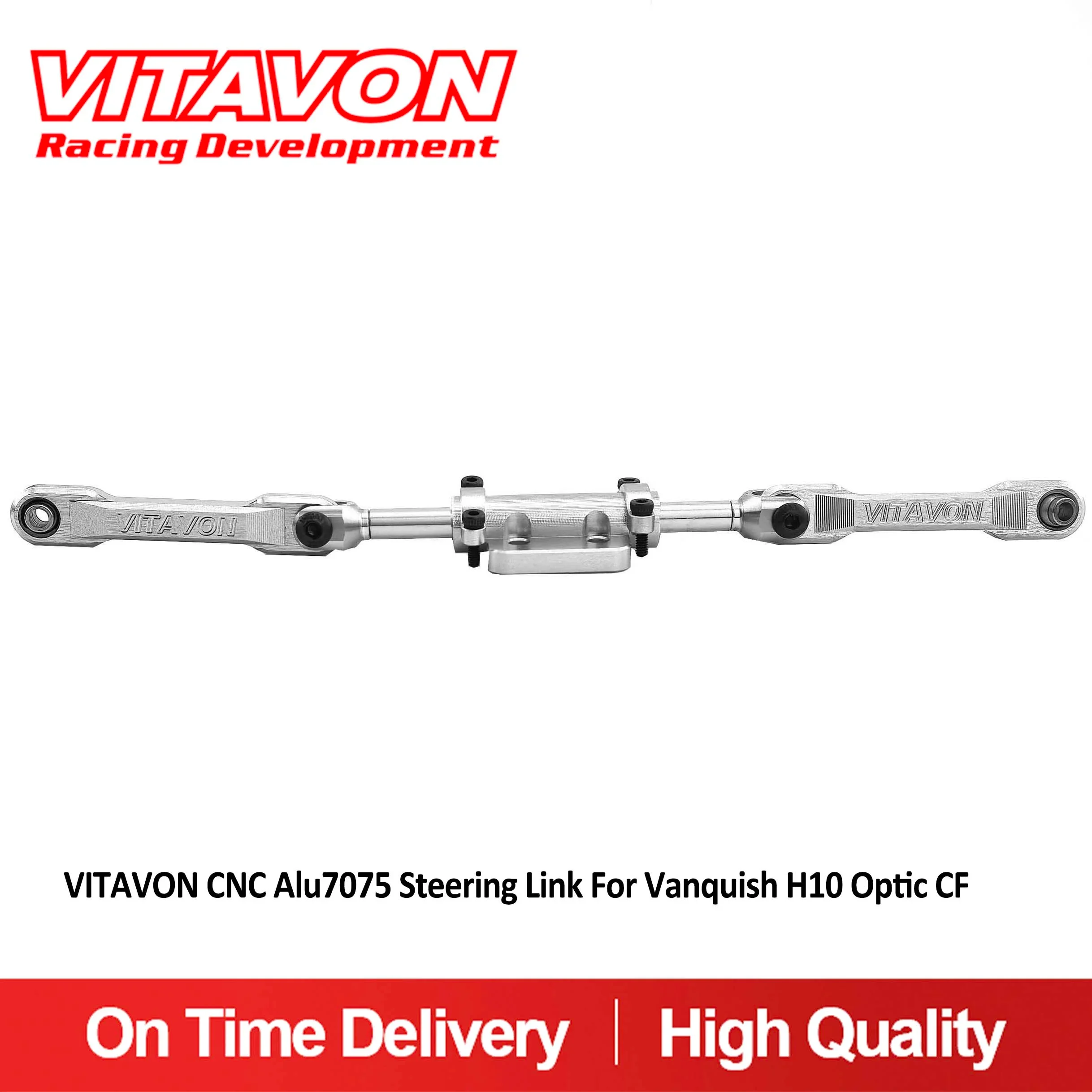 VITAVON H10 CNC Alu7075 Steering Link For Vanquish H10 Optic CF