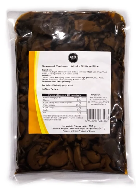 Shiitake marinierte Pilze 500g-Asien Küche