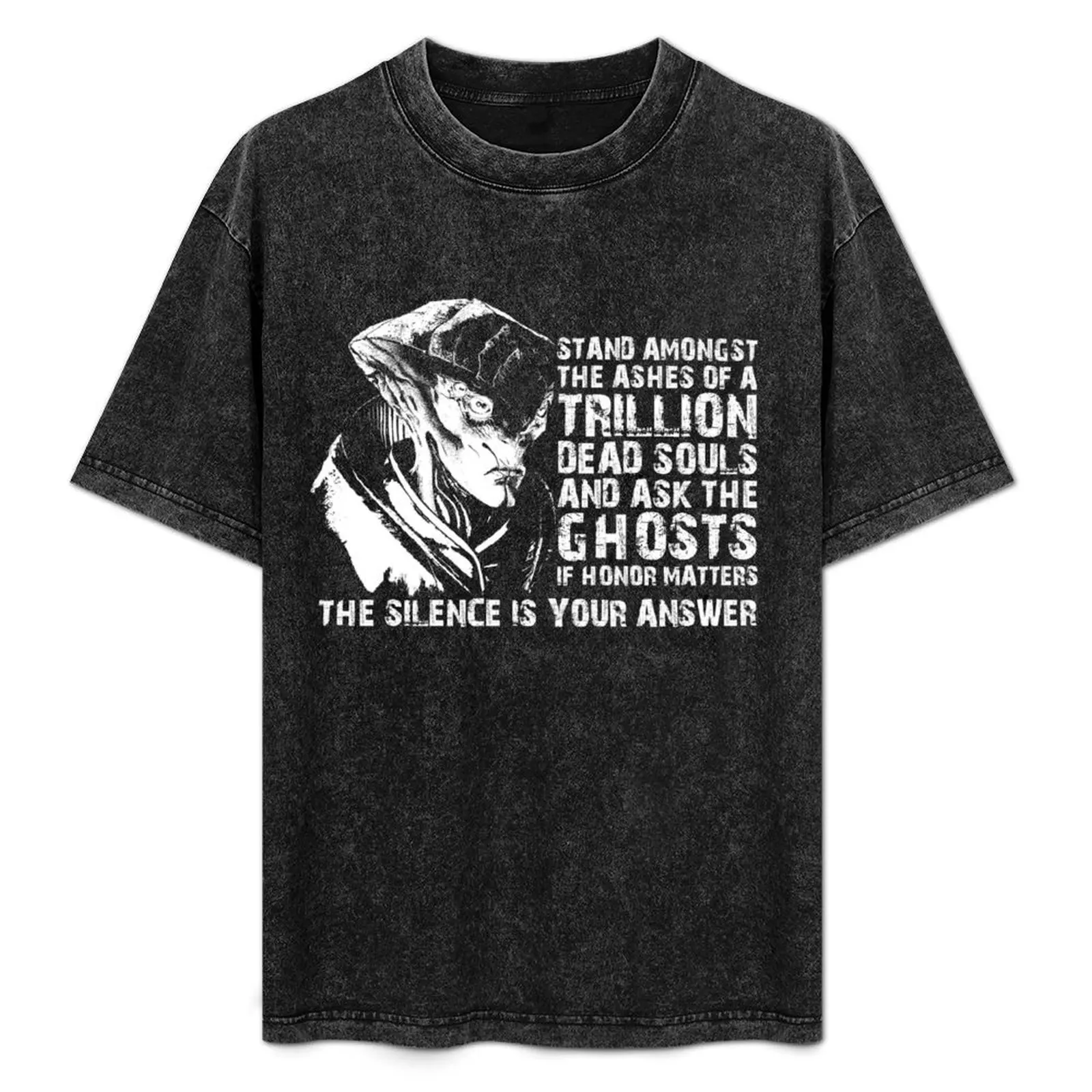 

Javik Quote T-Shirt Trendy Casual Short Sleeve Shirt