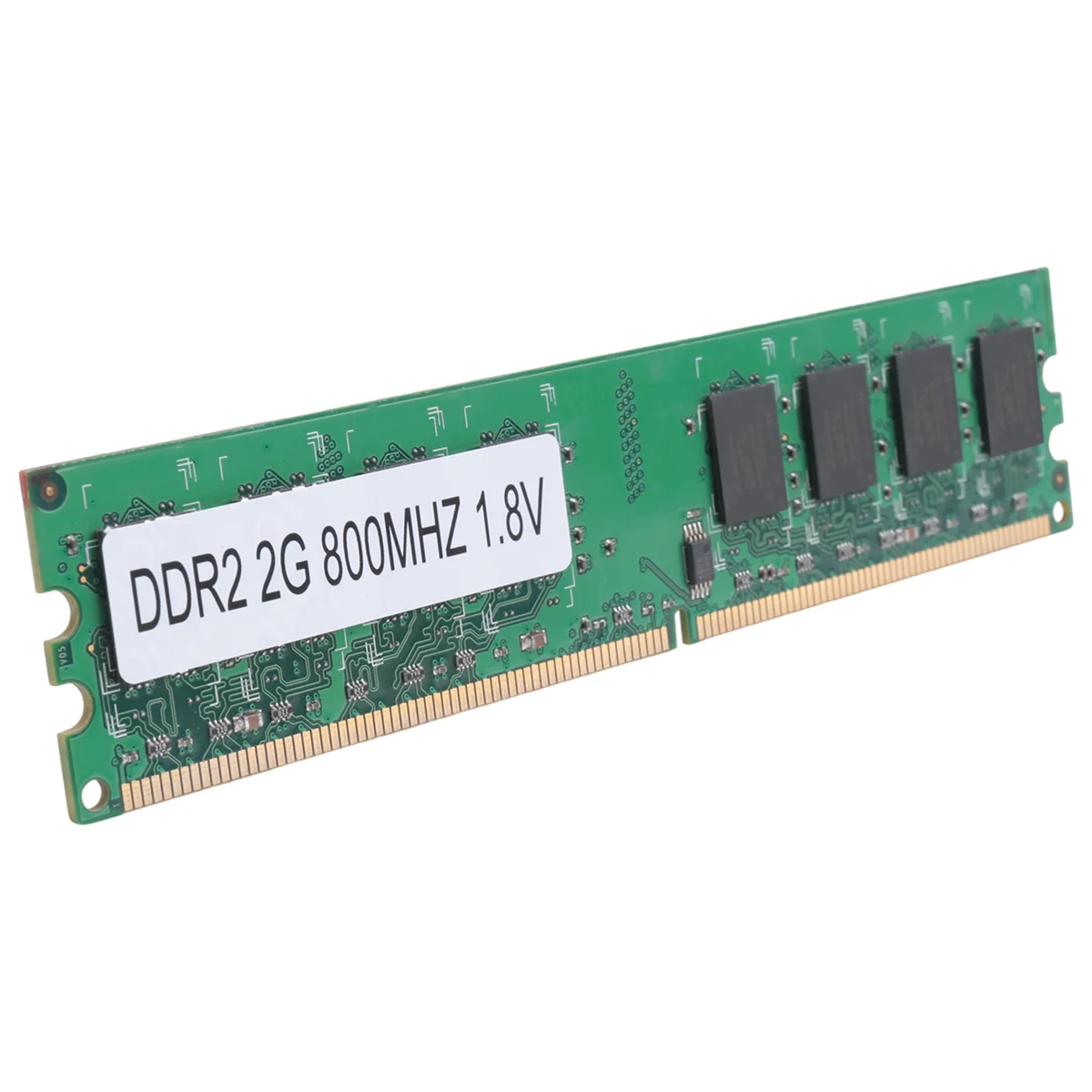 SMIEA 2GB DDR2 PC2-6400 800MHz 240Pin 1.8V เดสก์ท็อปหน่วยความจํา DIMM RAM สําหรับ Intel, สําหรับ AMD(2GB/800,W)