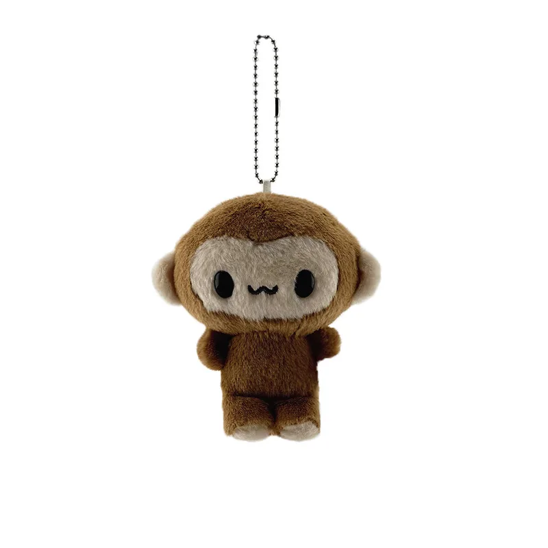 

Cute Monkey Plush Pendant Doll Soft Stuffed Animal Keychain Kawaii Bag Charm Kids Birthday Gift Collectible 2026 New
