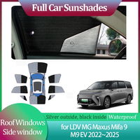 Car Sunshades for LDV MG Maxus Mifa 9 M9 EV 2022~2025 2023 Roof Windows Sun Visor Windshield Curtain Sunroof Cover Accessories