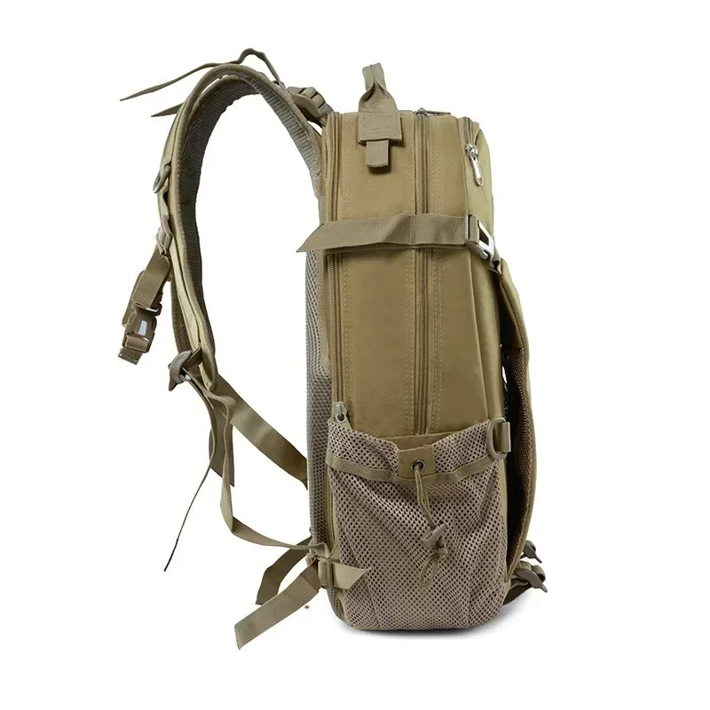 Men's Tactical Camouflage Backpack Large Capacity Outdoor Travel Bag for High School Students Sports Hiking Camping Adventure