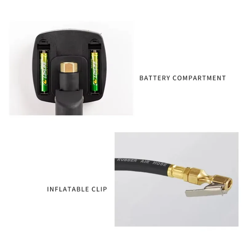 Pistola de aire del neumático del indicador del inflador de presión de neumáticos Digital de la venta superior del fabricante para el coche