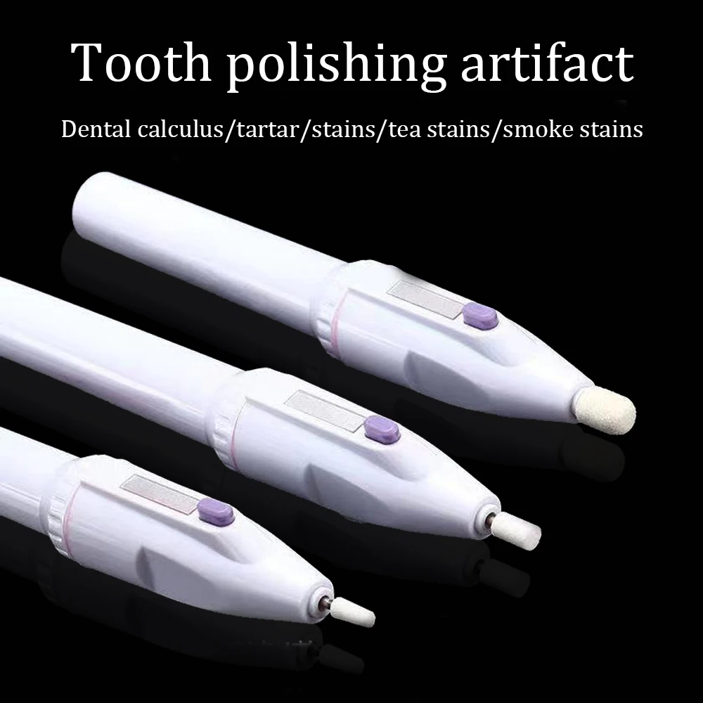 Top Selling Dental Teeth Polisher Cleaner Electric Calculus Tartar Stain Plaque Remover Whitening Polishing Kit Dentistry Tool