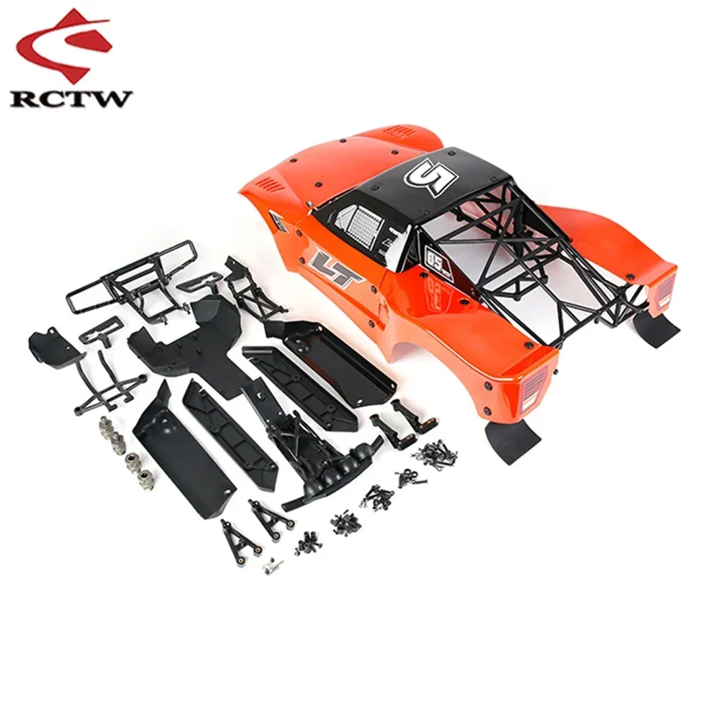 Roll Cage Conversion Kit with Body Car Shell for 1/5 Rc Hpi Rofun Baha King Motor Rovan Baja 5B Modified LT Truck Spare Parts