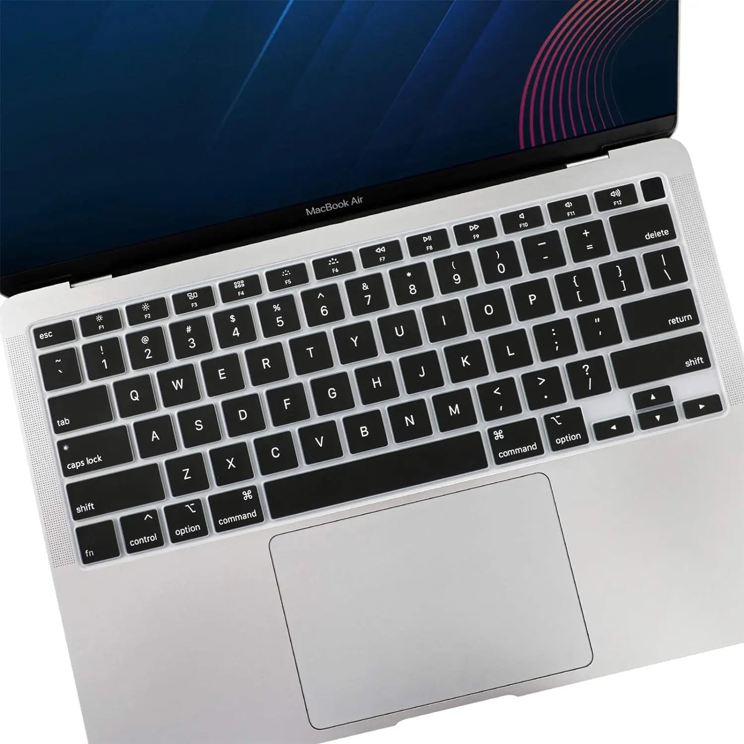 DEHAI  Keyboard Cover for New MacBook Air 13 inch A2179 Released in 2020 with Touch ID and Retina Display US Version