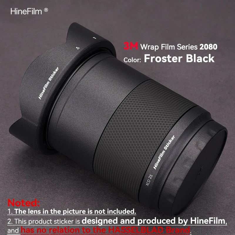 Hinefilm Skin for Hasselblad XCD21mmF4 Lens Sticker XCD21F4 Wrap Cover for Hasselblad XCD21 f4 Lens Protective Skin XCD 21