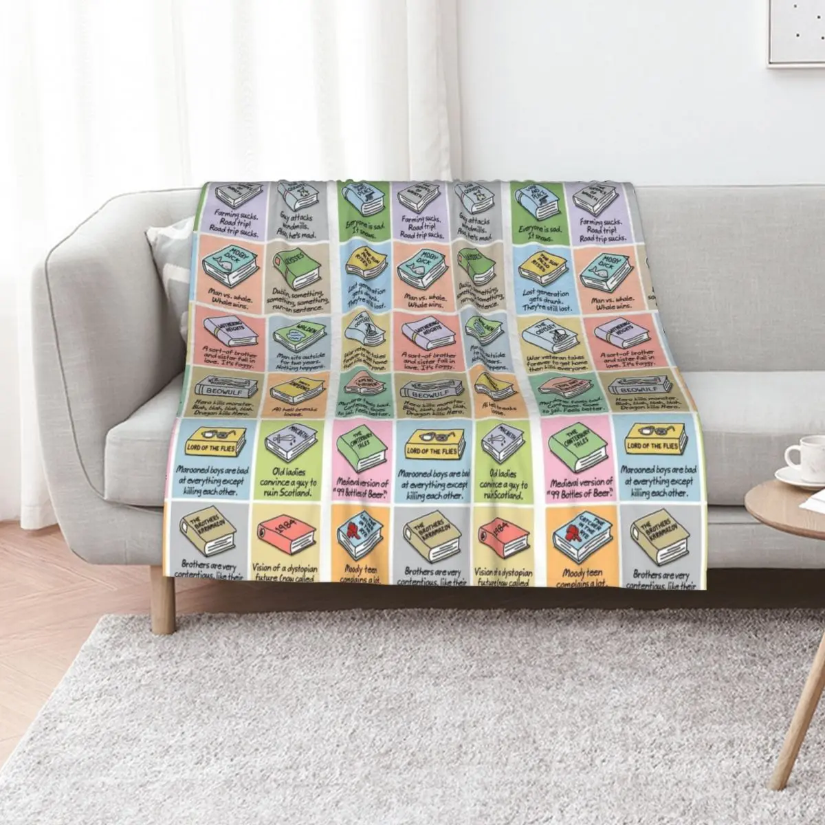 abridged classics (composite) Throw Blanket Polar Luxury Brand Sofa Decorative Sofas Flannel Fabric Soft Plaid Blankets