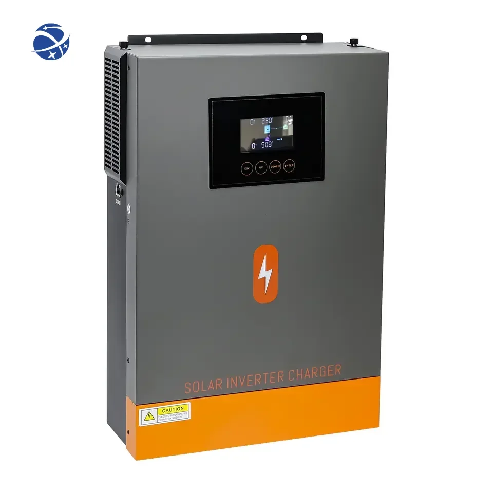 POW-HVM6.2M-48V Pure sine wave 48V 6.2kw solar inverter Off-grid hybrid inverter 500V PV 120A mppt solar charger