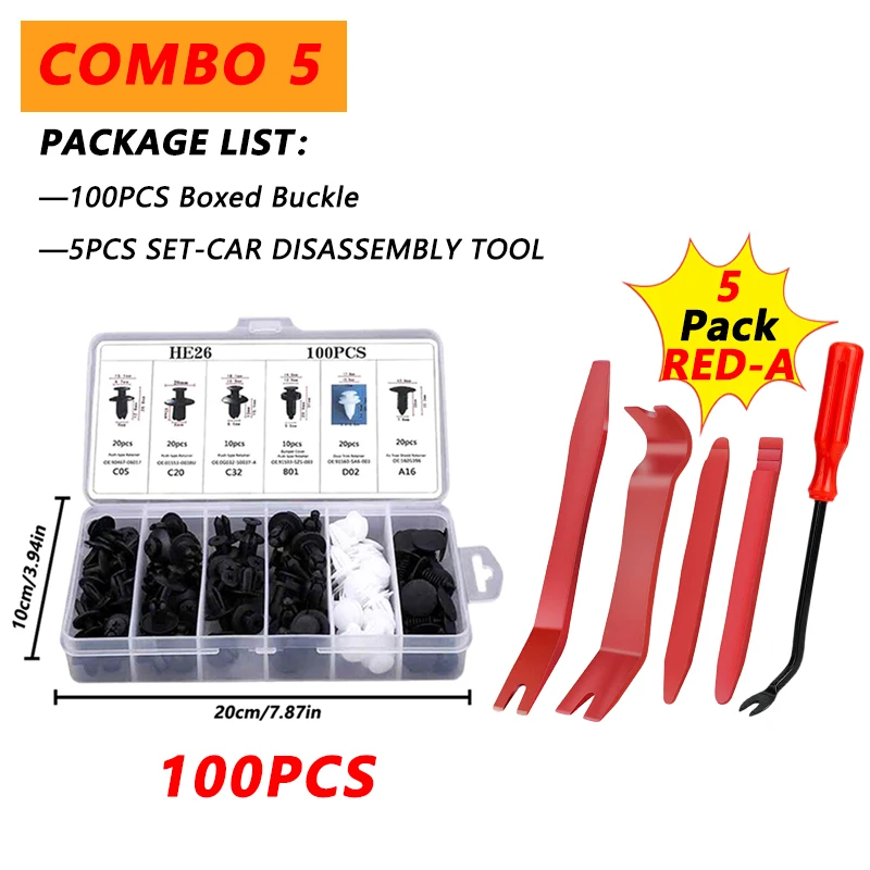 Auto Handgereedschap Set Auto Demontage Gereedschapsset Stereo Reparatie DVD Reparatie Tool Dashboard Removal Tool Interieur Plastic Trim Panel