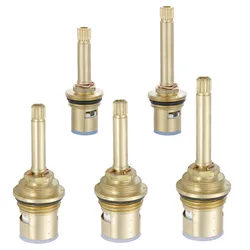 Shut-off Valve Copper Concealed Valve Faucet Cartridge DN15 DN20 70mm 76mm 80mm 82mm Faucet Cartridge Replacement 90° Turn Flow