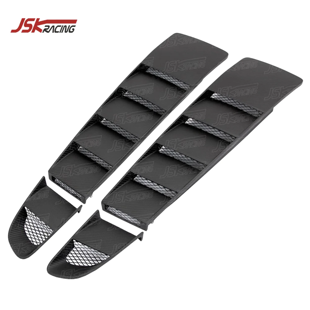 

For Audi R8 V8 V10 Spider 2008-2015 Dry Matte Carbon Fiber Rear Engine Vent (JSKADR808082)