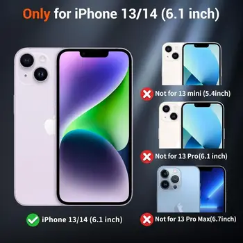 適用於 iPhone 14 和 13 的防震 MagSafe 相容手機殼,軍規級防護,霧面 6 最佳銷售 iPhone 13 MagSafe - №5