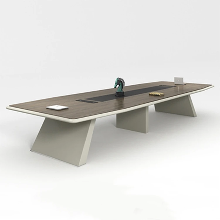 

Luxury Wood Custom Commercial Fashionable Office Conference Table Conference Table Desk Office Furniture Meeting Table
