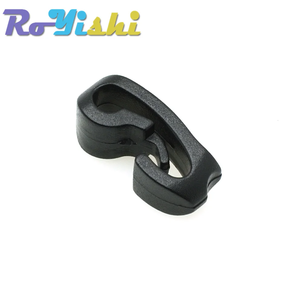 Outdoor External Strapping Plastic Rope Hook Rope Buckle Black