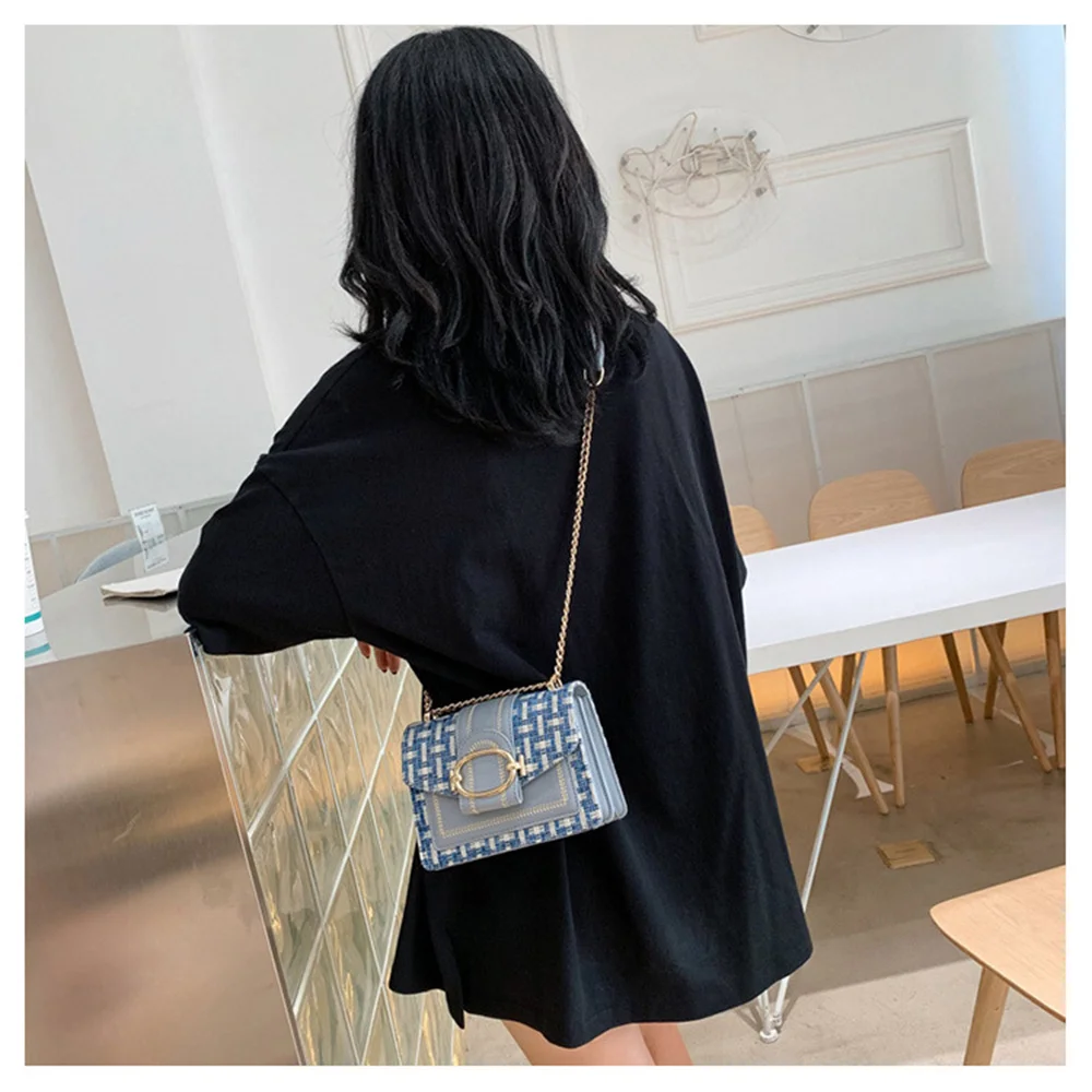 Luxury Designer Chain Shoulder Bags for Women Designer Ladies Handbags Vintage Messenger Crossbody Bags Female Flap Purse