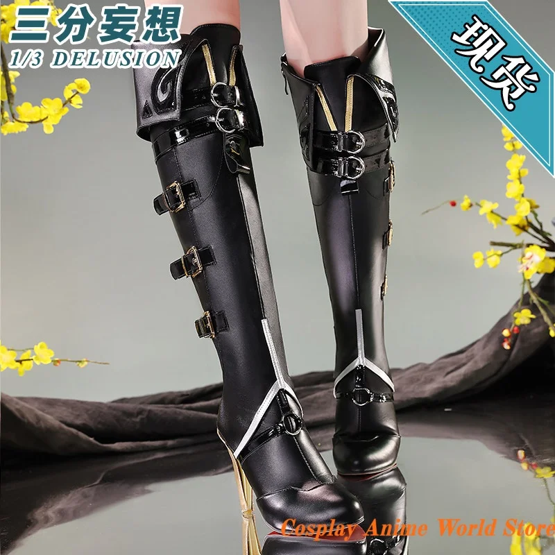 

In stock Honkai Star Rail Feixiao Merlin's Claw Cosplay Shoes Props Boots mIHOYO Game Halloween Party Male Role Play Shoes
