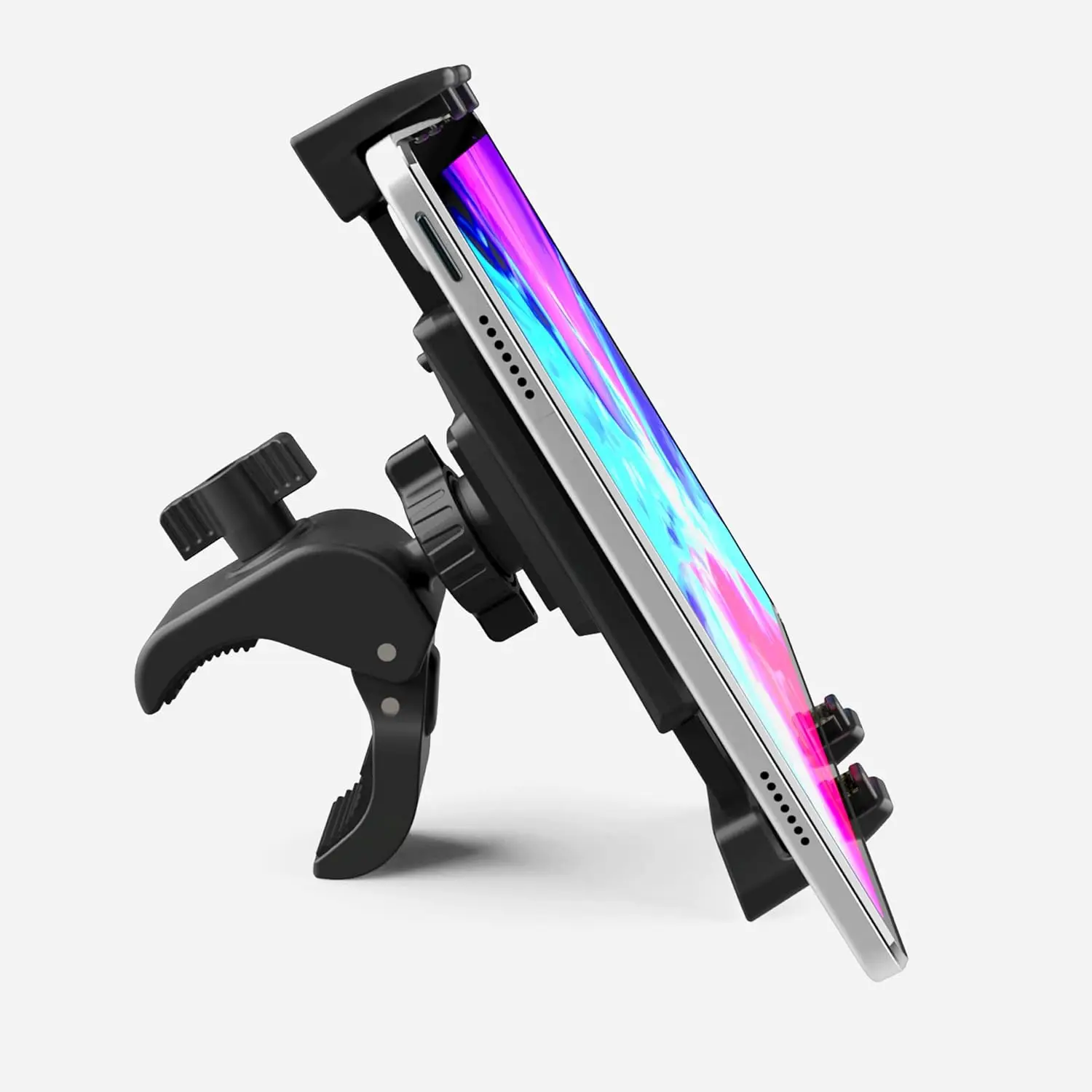 

Bike Handlebar Clip Tablet Holder For iPad 2 3 4 Samsung Xiaomi Huawei Pad Indoor GYM Treadmill Adjustable Bicycle Support