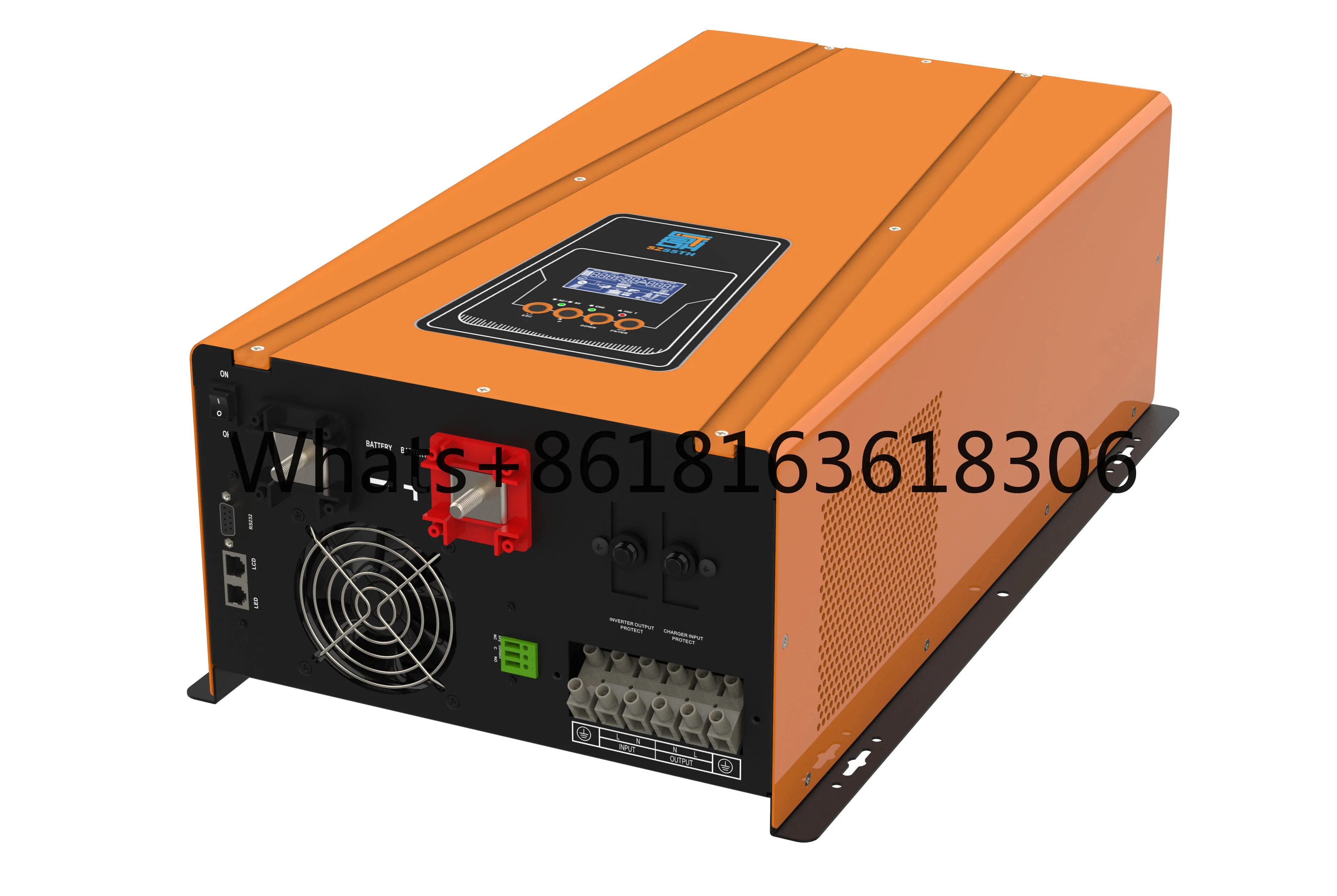 Factory price inverter 12v/ 12 v 48v  220v 6000w/6000 w offgrid solar inverter/inversor