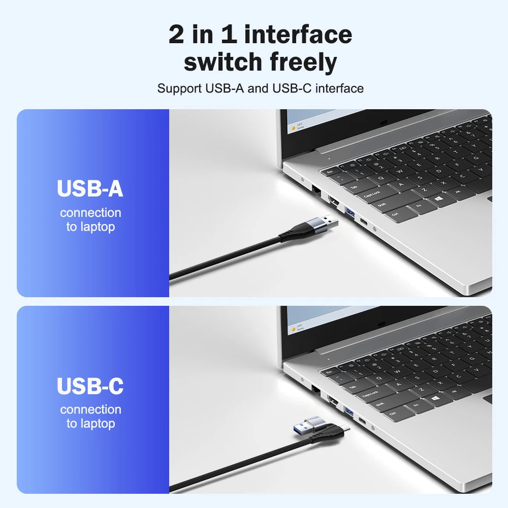 Lemorele Video Capture Card HDMI-compatible to USB/Type-C Game Recording for Switch Xbox PS4/5 Live Broadcas Video Grabber