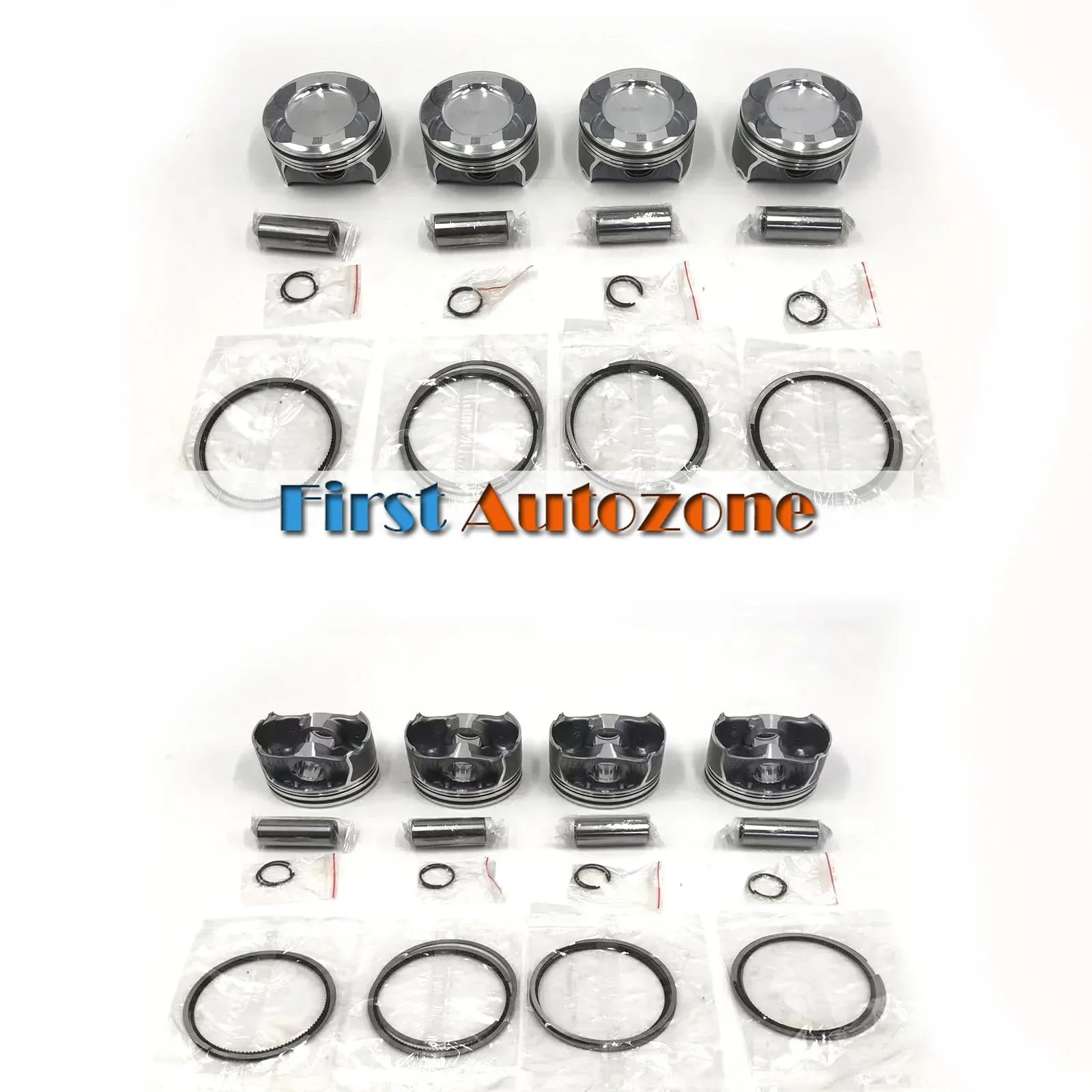 8PCS M278 Pistons & Rings Set A2780303217 FIt For Benz W166 W221 W222 4.6L 4.7L