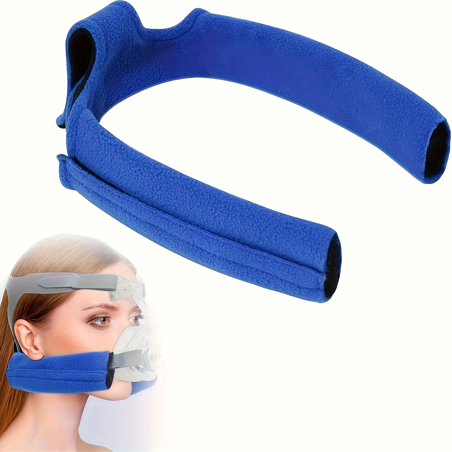 

CPAP-подушка для шеи для ремней для головных уборов CPAP-подушка для шеи, маска для ремня, уменьшает лицо и шею, защитное снаряжение для головного убора под давлением