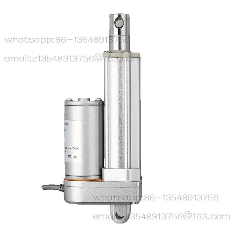 

Electric push rod DC motor Automatic remote telescopic lifting rod device Small electric cylinder 24V 5MM/S-2000N [200KG]