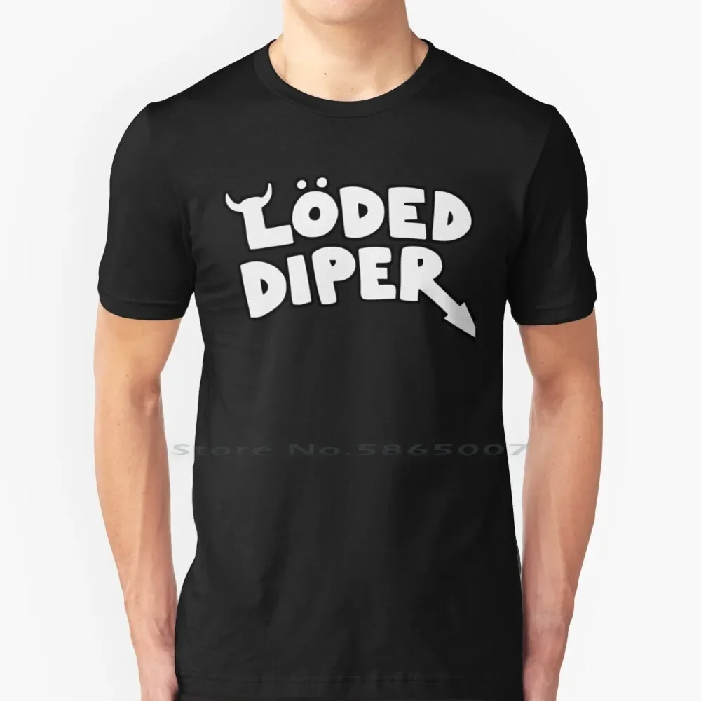 Loded Diper T Shirt Cotton 6XL Of A Wimpy Kid Rodrick Loded Diper Funny Loaded Diaper