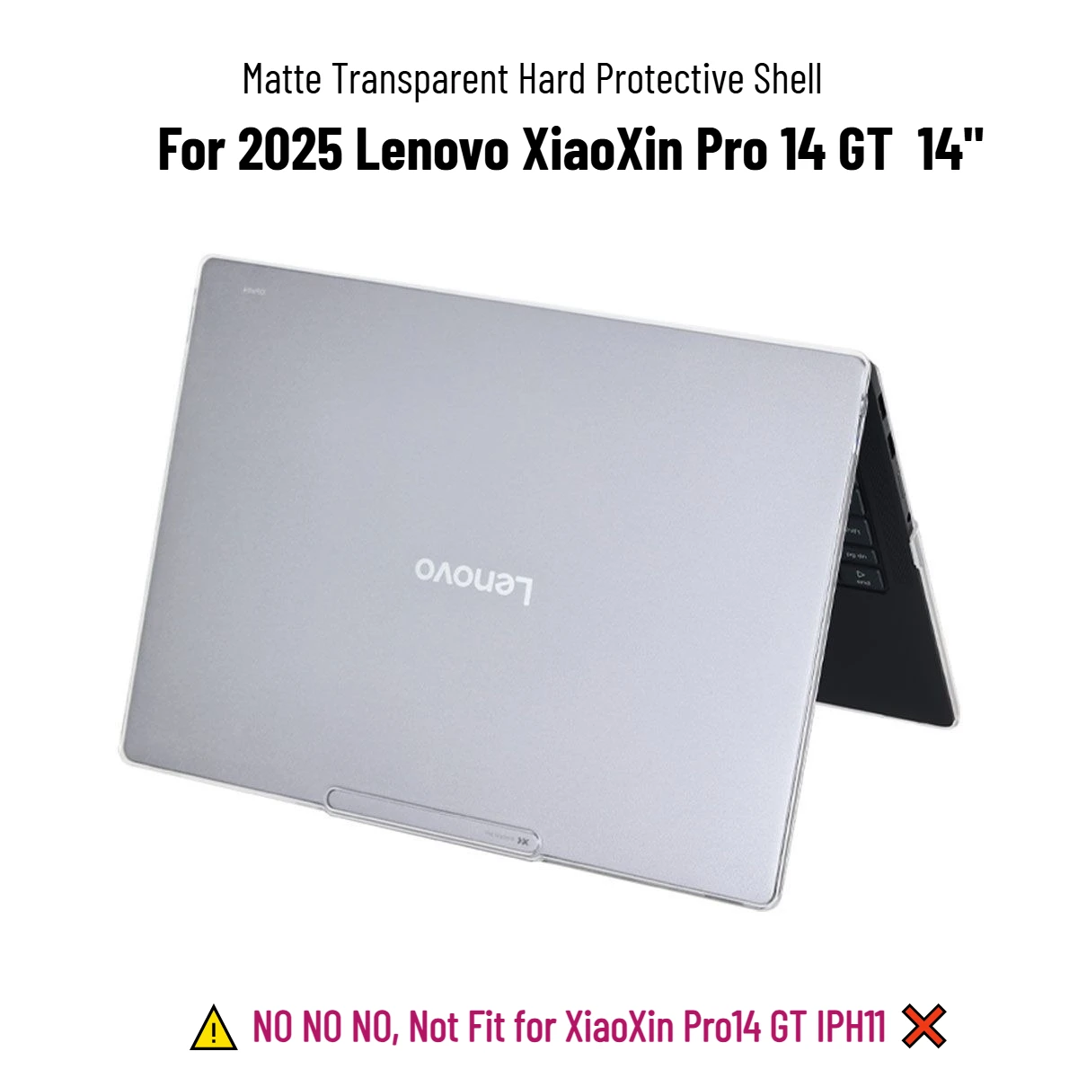 Frosted Laptop Case for 2025 Lenovo XiaoXin Pro14 GT AKP10 IAH10 Anti-Scratch Shockproof Hard Cover 14